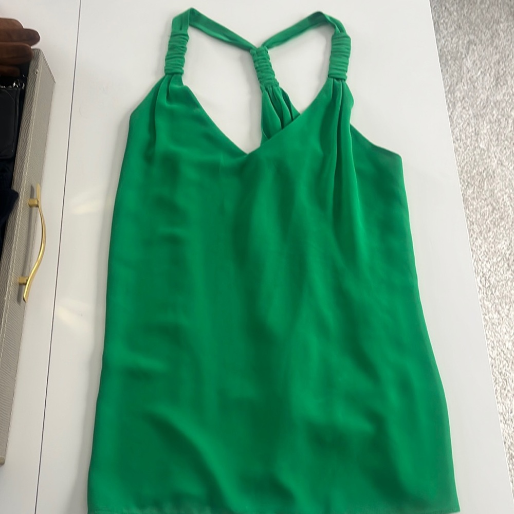 Naked Zebra Green Tank Top